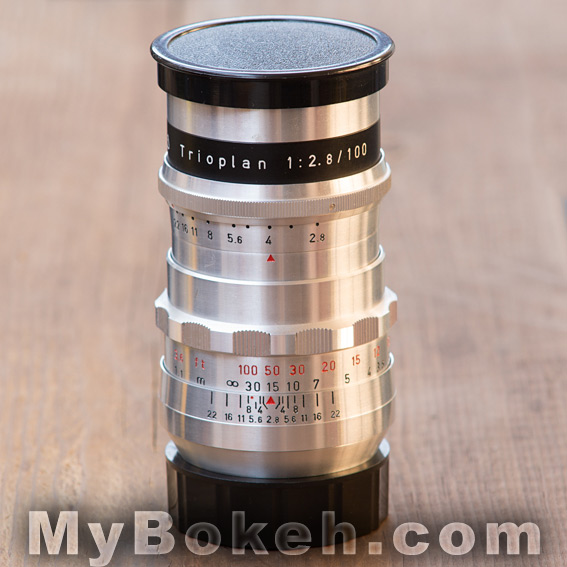 Meyer-Optik-Gorlitz TRIOPLAN 100mm f/2.8 Lens 15 Blade Model