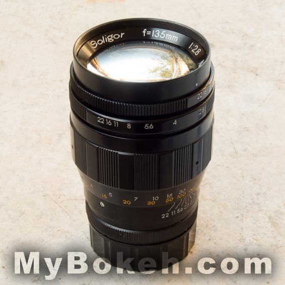 Soligor 135mm f/2.8 PRESET Lens